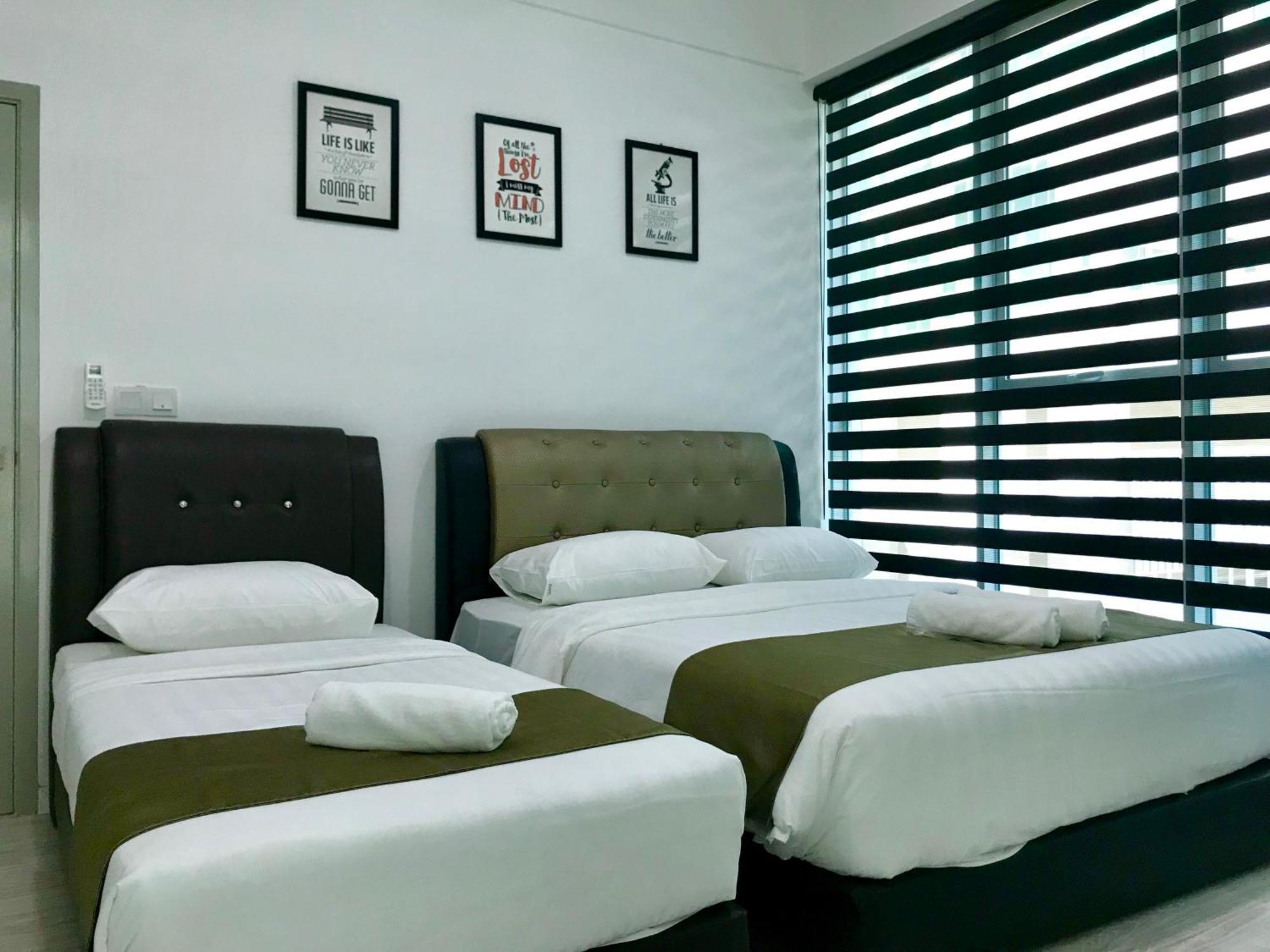 68m2 2 slaapkamer, 1 privé badkamer Appartement in Centraal zakendistrict Kota Kinabalu Buitenkant foto