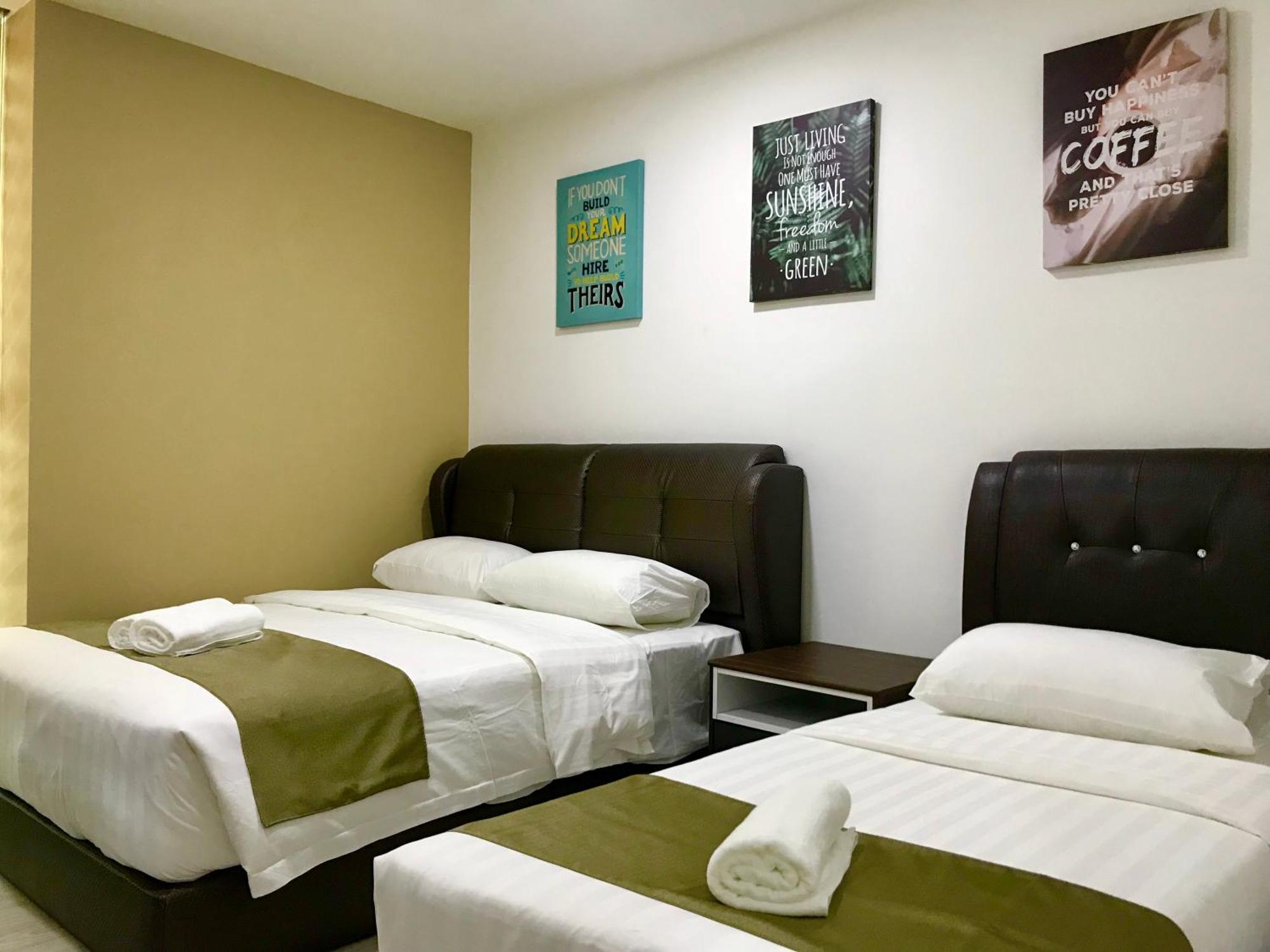 68m2 2 slaapkamer, 1 privé badkamer Appartement in Centraal zakendistrict Kota Kinabalu Buitenkant foto