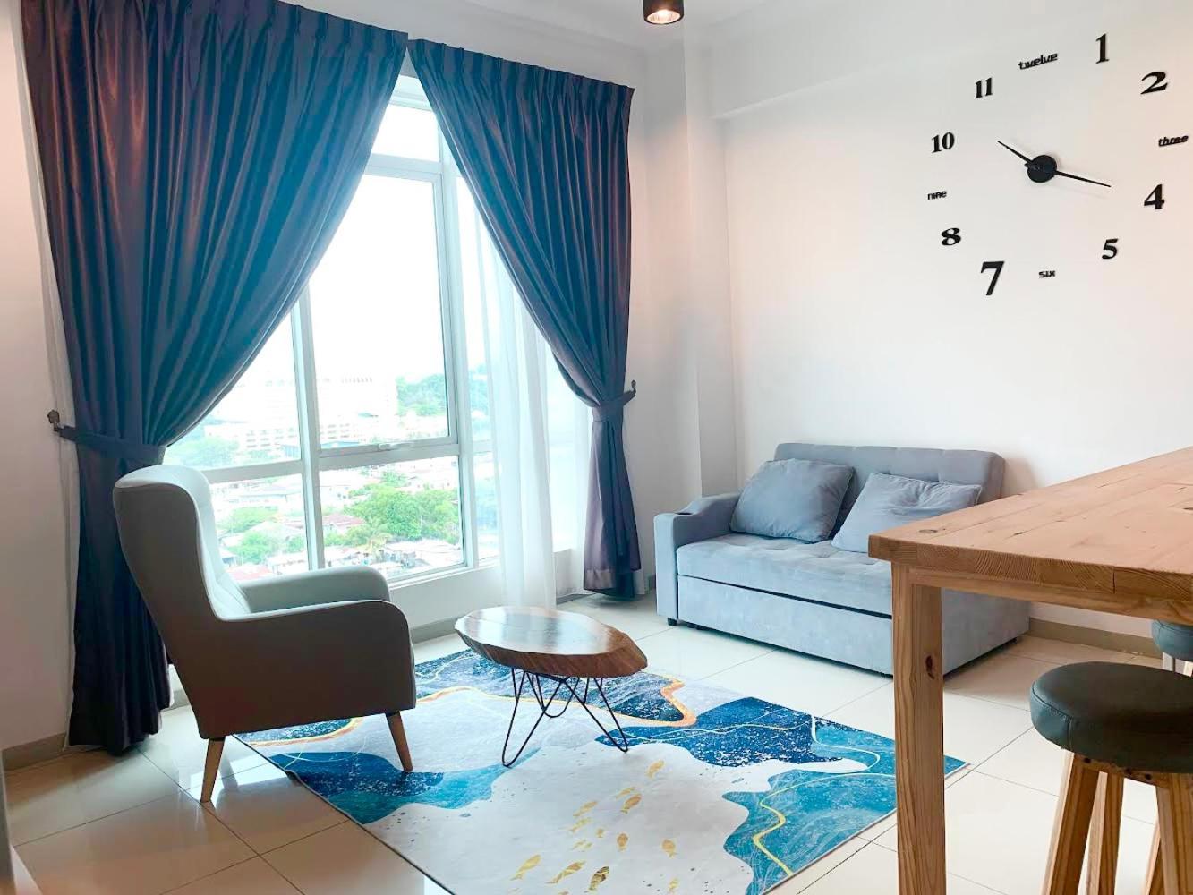 68m2 2 slaapkamer, 1 privé badkamer Appartement in Centraal zakendistrict Kota Kinabalu Buitenkant foto