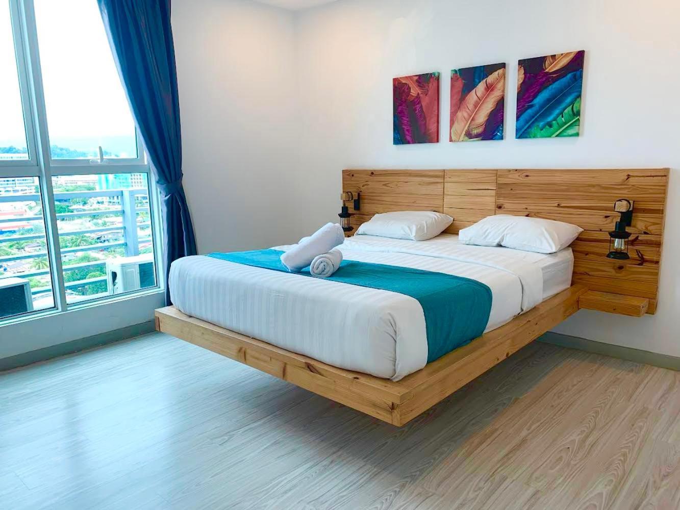 68m2 2 slaapkamer, 1 privé badkamer Appartement in Centraal zakendistrict Kota Kinabalu Buitenkant foto