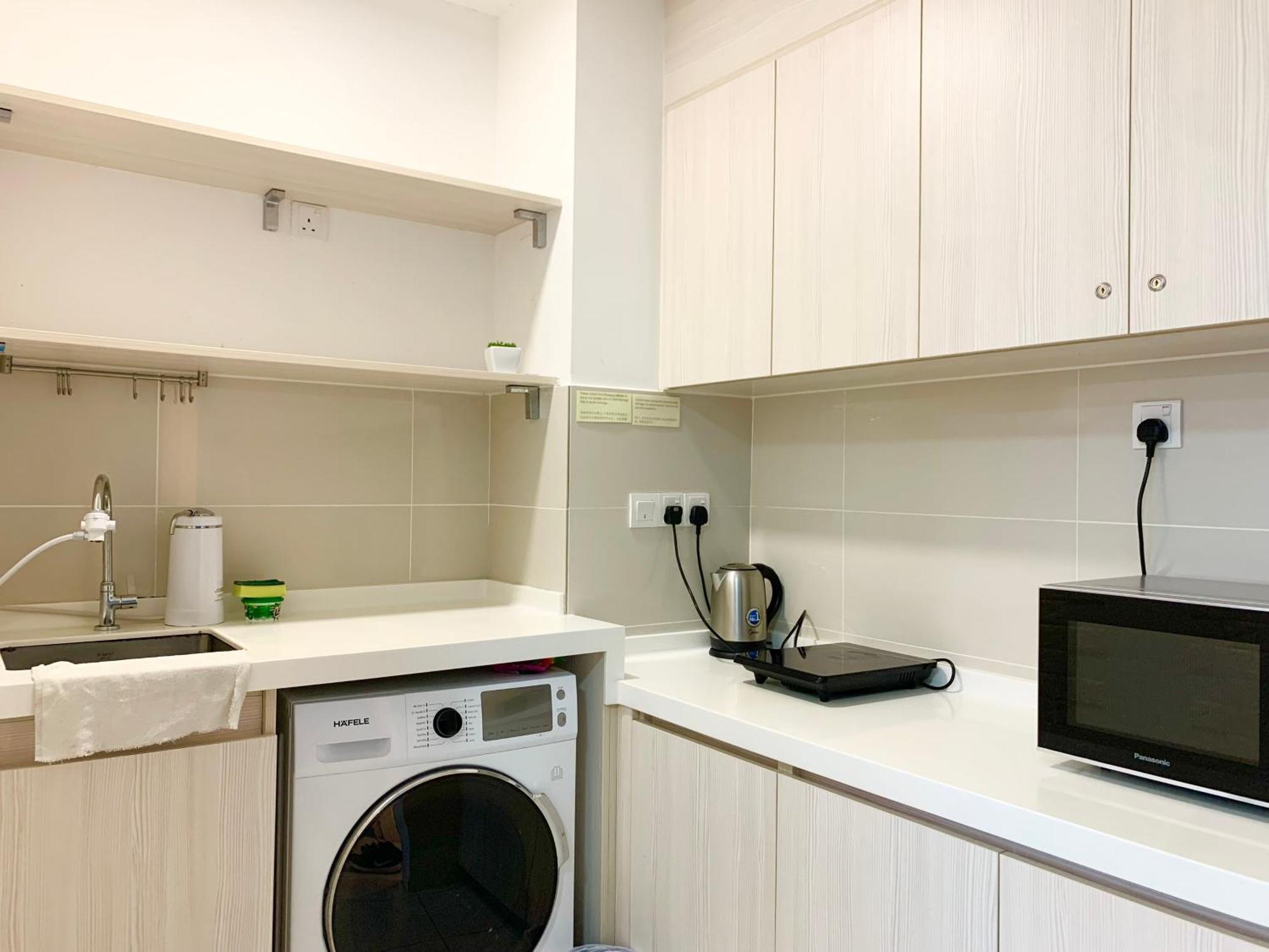 68m2 2 slaapkamer, 1 privé badkamer Appartement in Centraal zakendistrict Kota Kinabalu Kamer foto