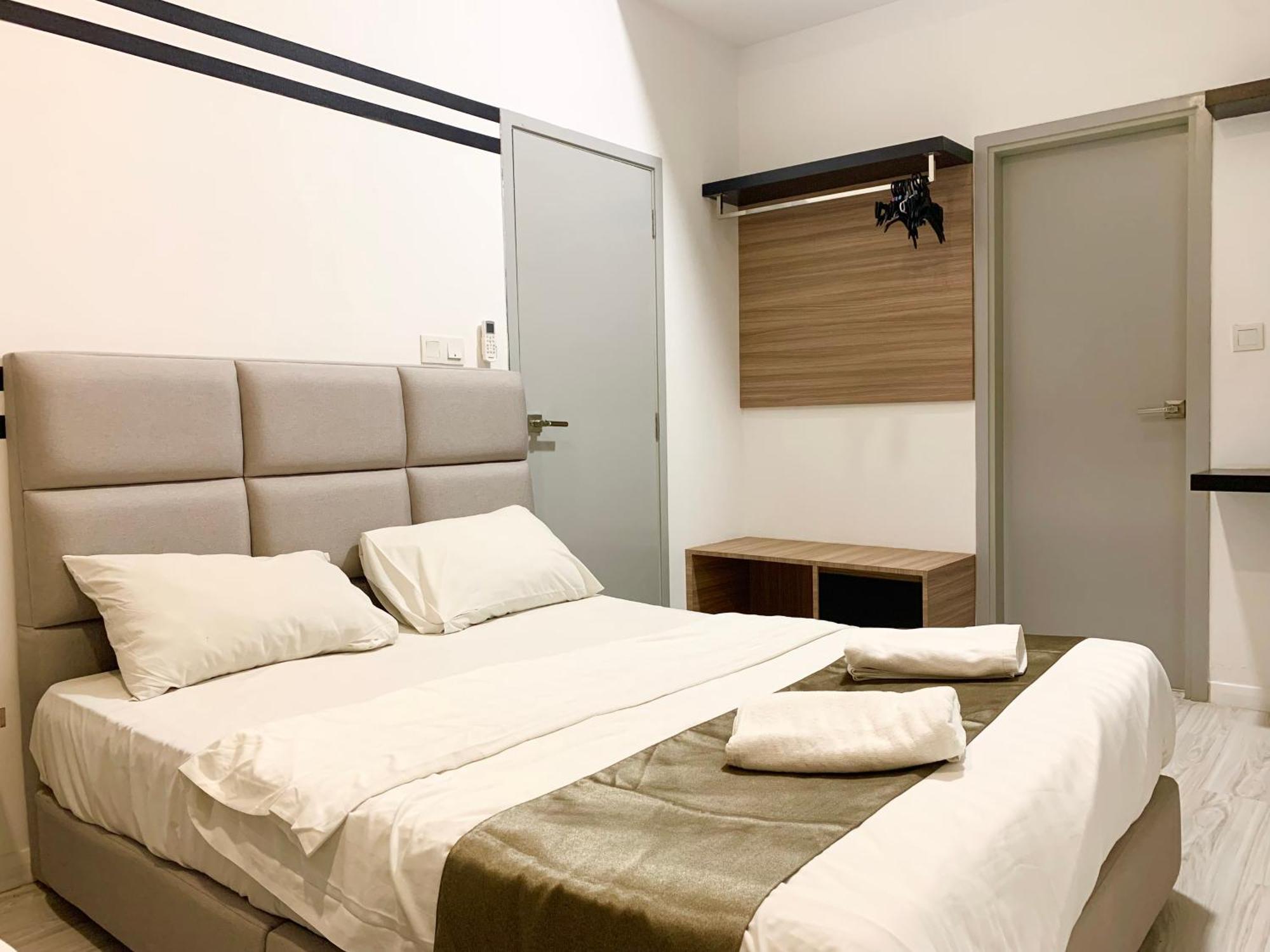 68m2 2 slaapkamer, 1 privé badkamer Appartement in Centraal zakendistrict Kota Kinabalu Kamer foto