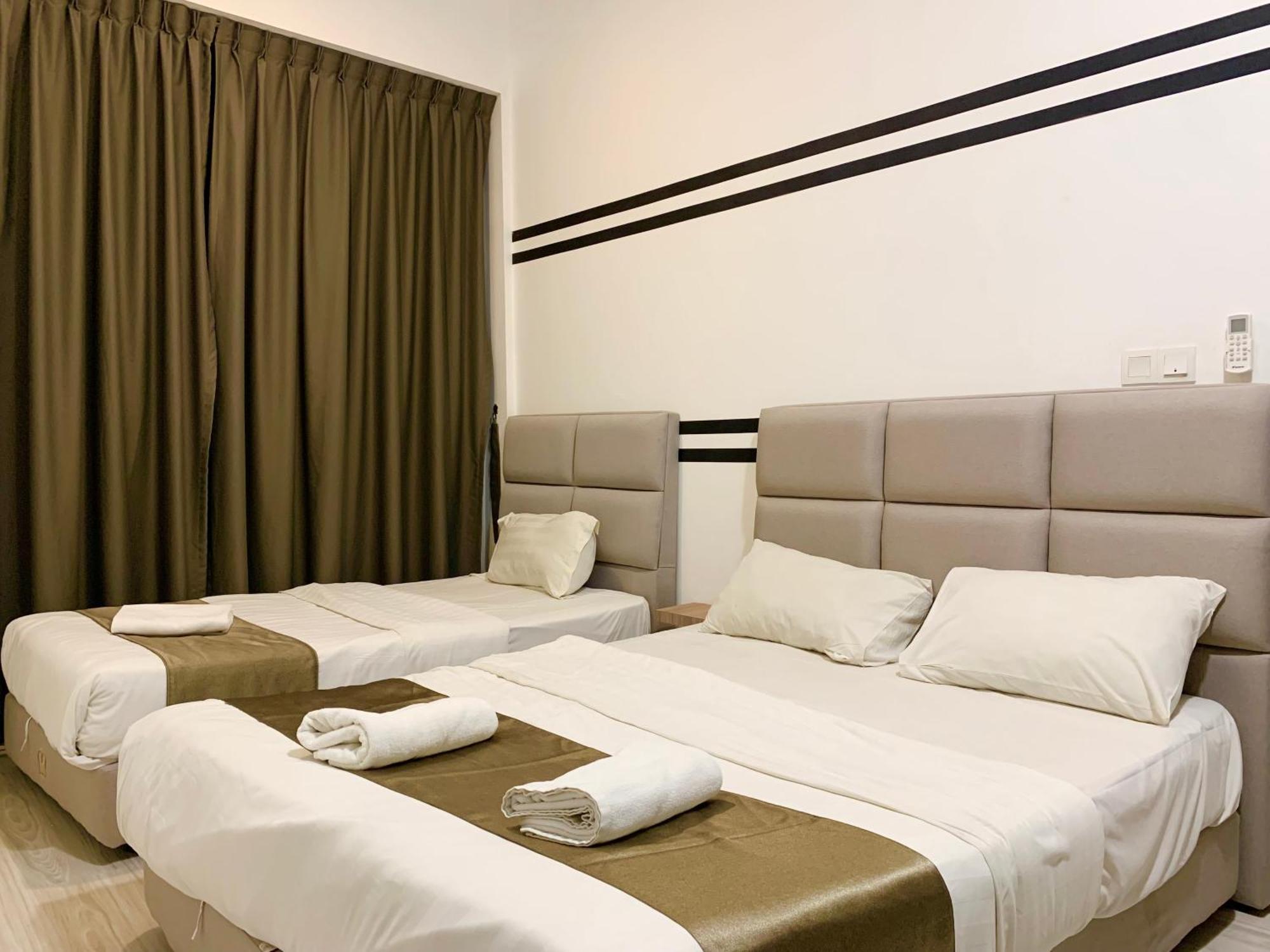 68m2 2 slaapkamer, 1 privé badkamer Appartement in Centraal zakendistrict Kota Kinabalu Kamer foto