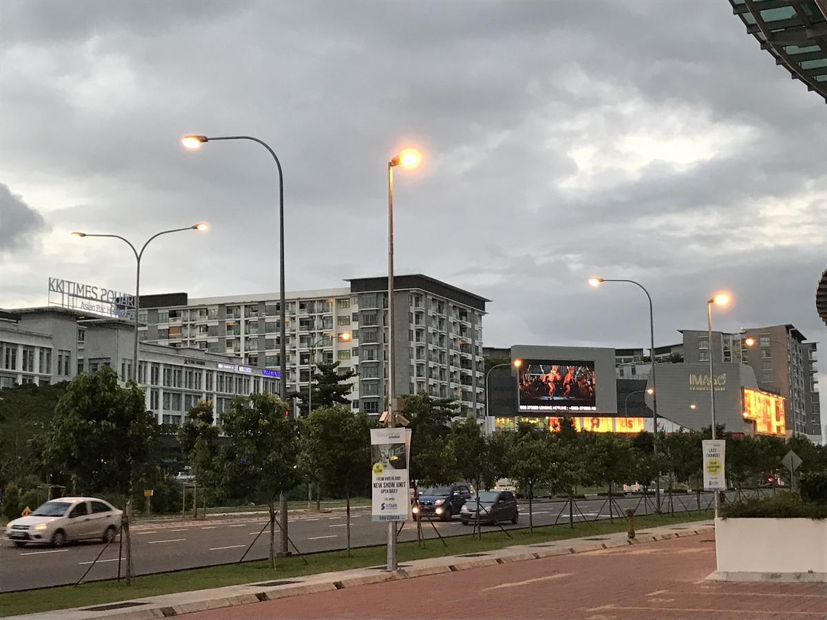 68m2 2 slaapkamer, 1 privé badkamer Appartement in Centraal zakendistrict Kota Kinabalu Buitenkant foto