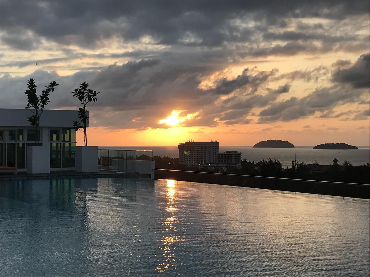 68m2 2 slaapkamer, 1 privé badkamer Appartement in Centraal zakendistrict Kota Kinabalu Buitenkant foto